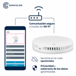 Detector de presencia Senvolon KL MZ 60 GHz WiFi: detección multizona, clima y sirena para domótica (HA, MQTT)