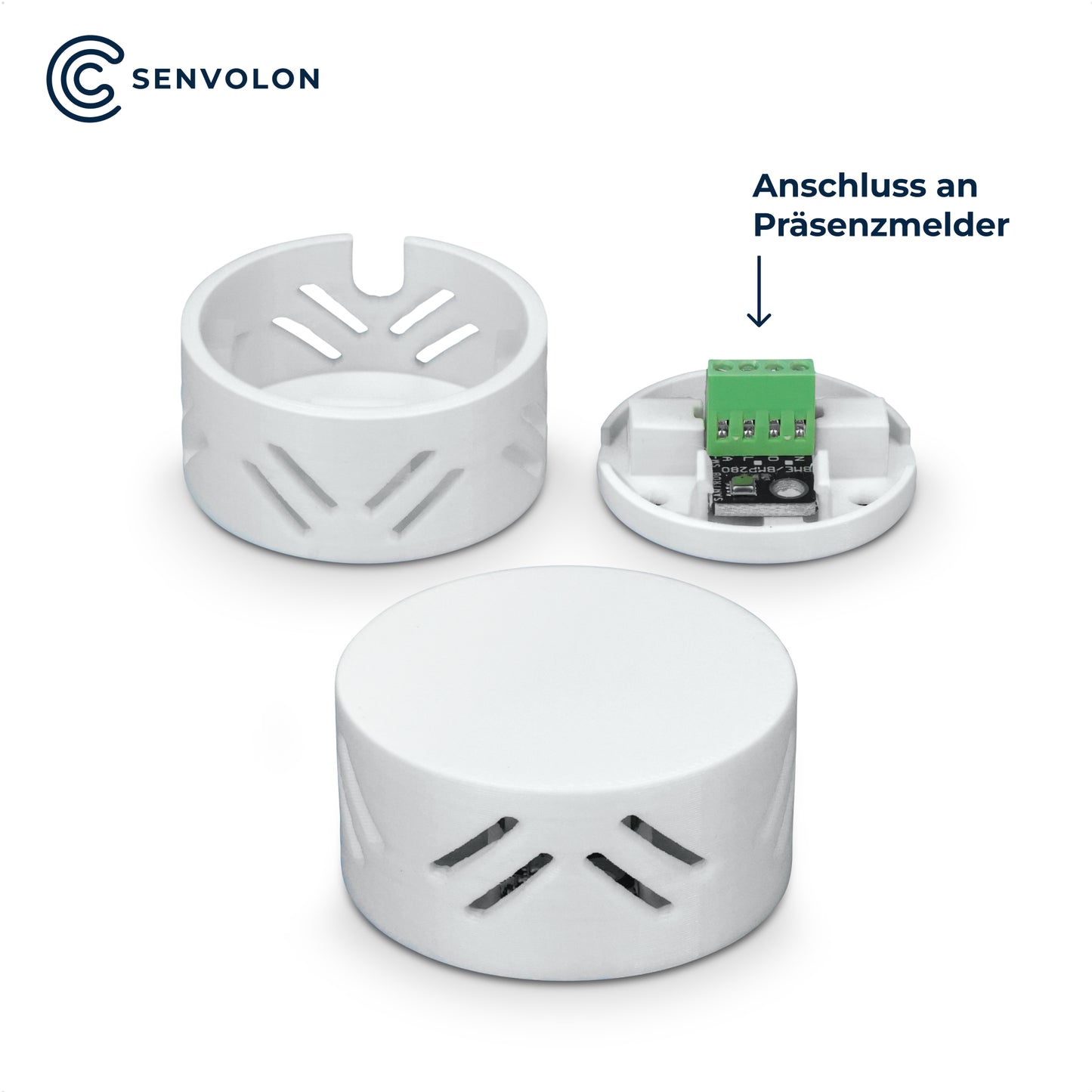 Senvolon Präsenzmelder + Klima Multisensor - Komplettpaket