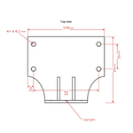 Senvolon Mounting Bracket Optimized for Level Sensors