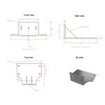 Senvolon Mounting Bracket Optimized for Level Sensors