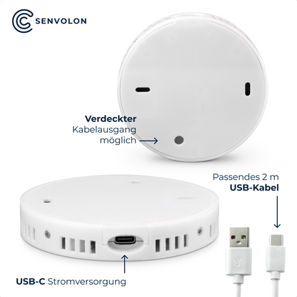 Senvolon Präsenzmelder KL mit Klimaüberwachung