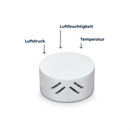 Senvolon Klima Multisensor – Zubehör für Senvolon Radar Präsenz- und Bewegungsmelder zur Erfassung von Temperatur, Luftfeuchtigkeit & Luftdruck