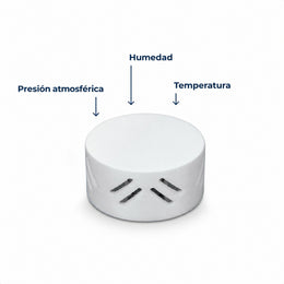 Multisensor climático Senvolon: accesorio para el detector de presencia y movimiento por radar Senvolon, mide temperatura, humedad y presión atmosférica