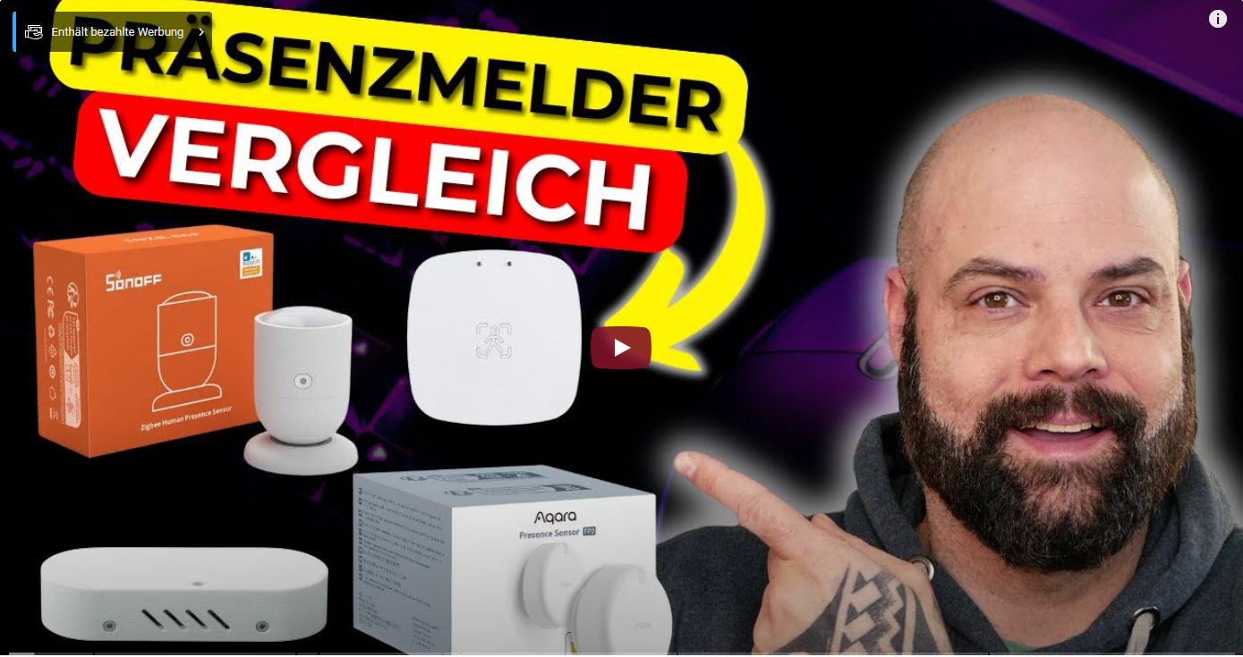 Video laden: Welche Präsenzsensoren taugen wirklich was? 4 Modelle im Home Assistant-Test!