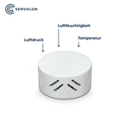 Senvolon Komplettpaket: Radar Präsenzmelder WLAN & Klima Multisensor (Temperatur, Luftfeuchtigkeit, Luftdruck)