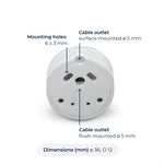 Senvolon Climate Multisensor: Accessory for Senvolon Radar Presence and Motion Detectors for Measuring Temperature, Humidity & Air Pressure