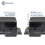 Comparison of the variant with internal Wi-Fi antenna and the variant with ext. antenna connector